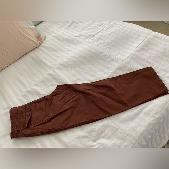Universal Thread High-Rise Straight Leg Pants Rust Brown Size 8 - Picture 6 of 11